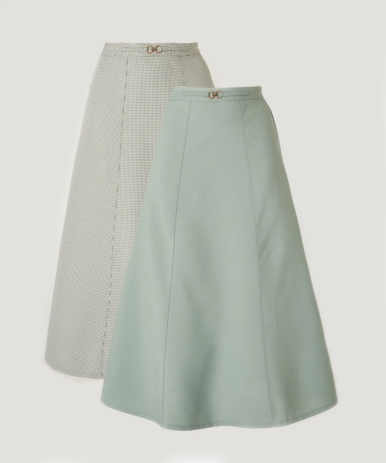 2-Pack of Panelled Skirts