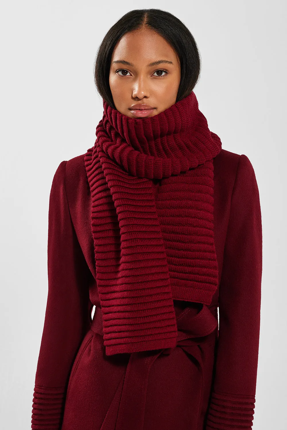 Ribbed Scarf