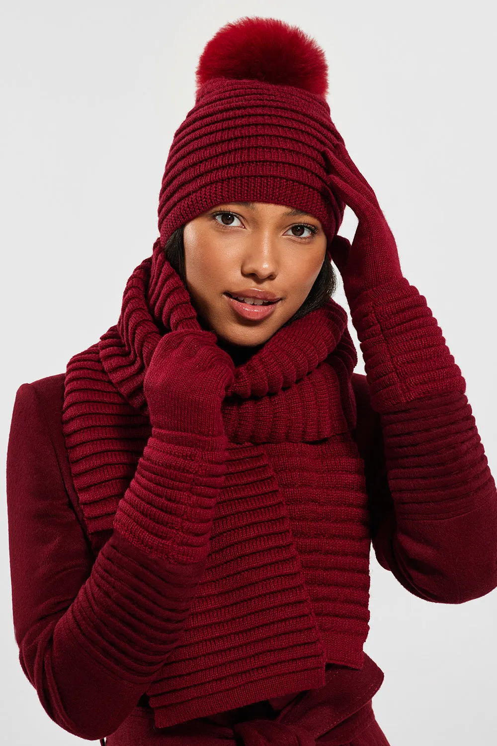 Ribbed Scarf