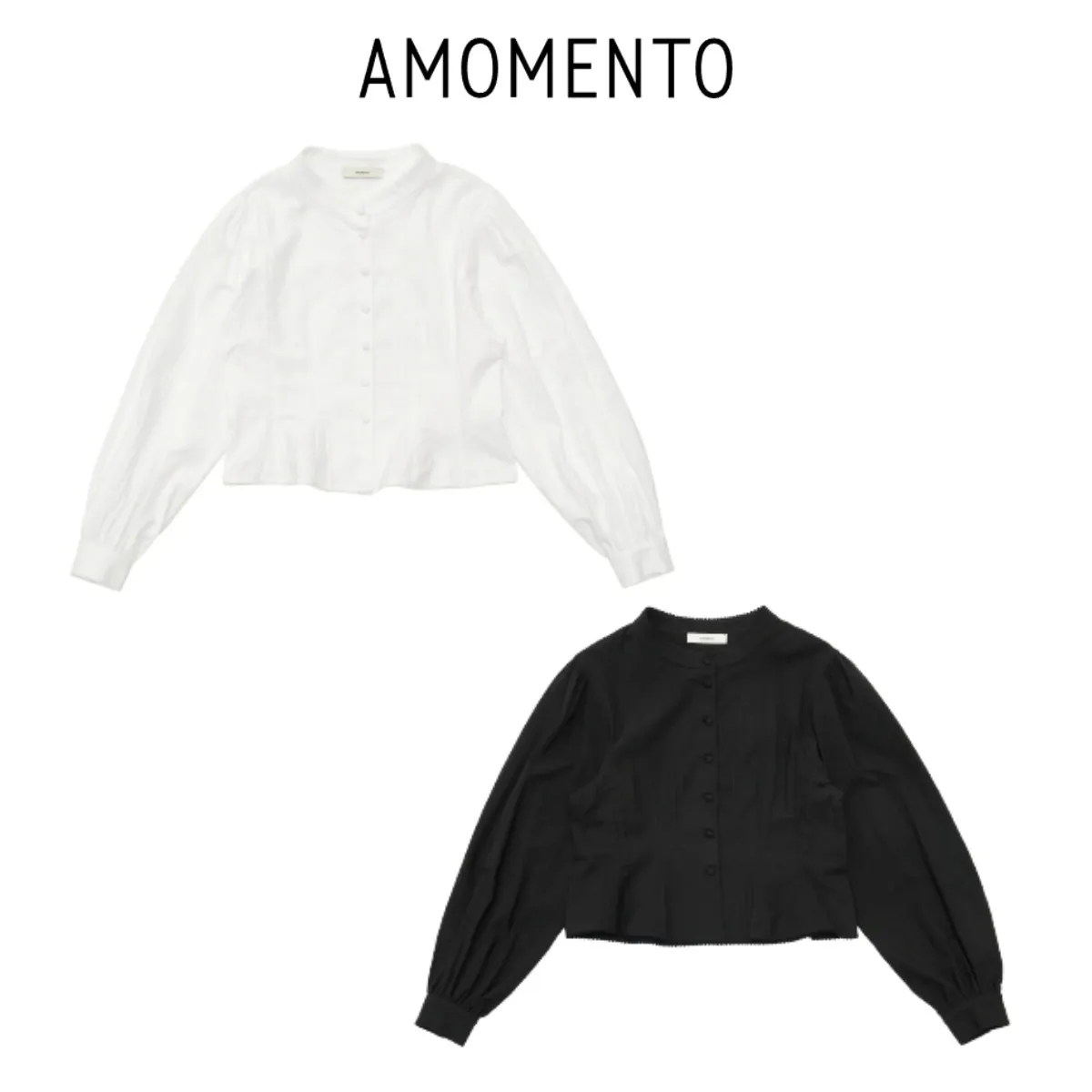 Street Style Plain Shirts & Blouses by AMOMENTO