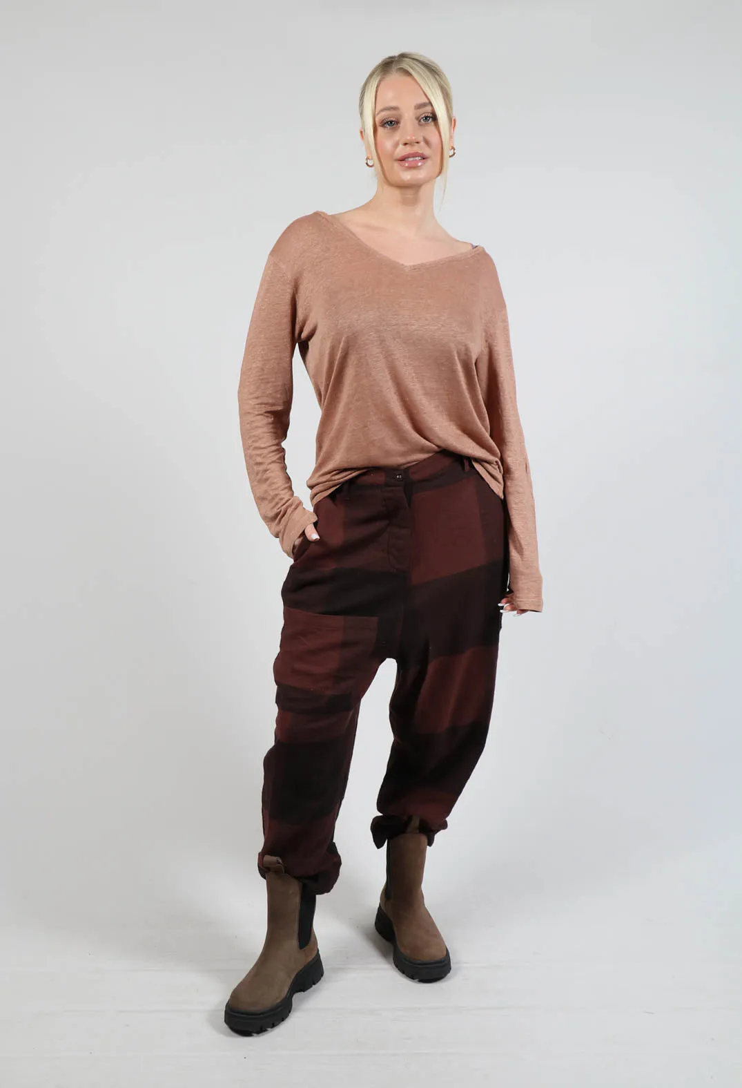 Aubergine Gaston Trousers