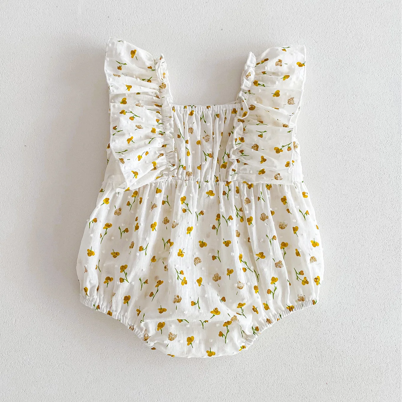 Baby Kid Girls Flower Print Rompers 240301146 Wholesale