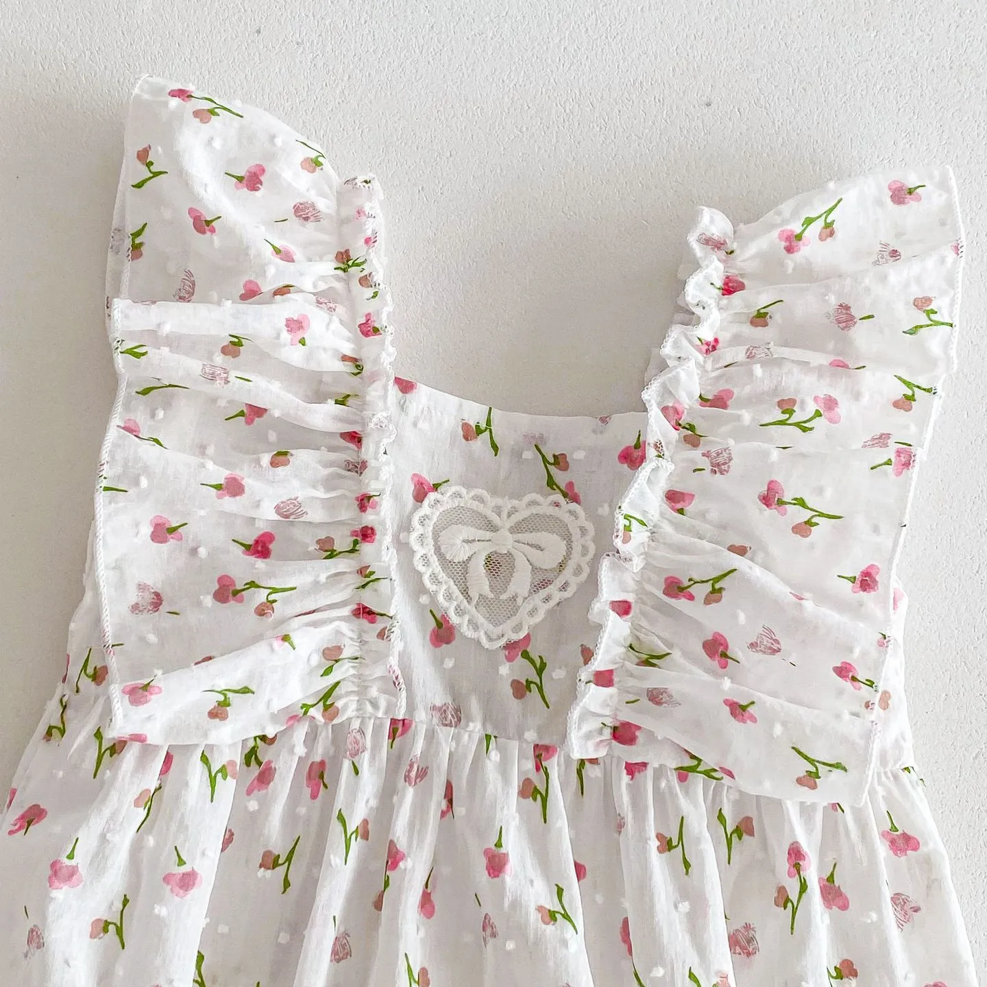 Baby Kid Girls Flower Print Rompers 240301146 Wholesale