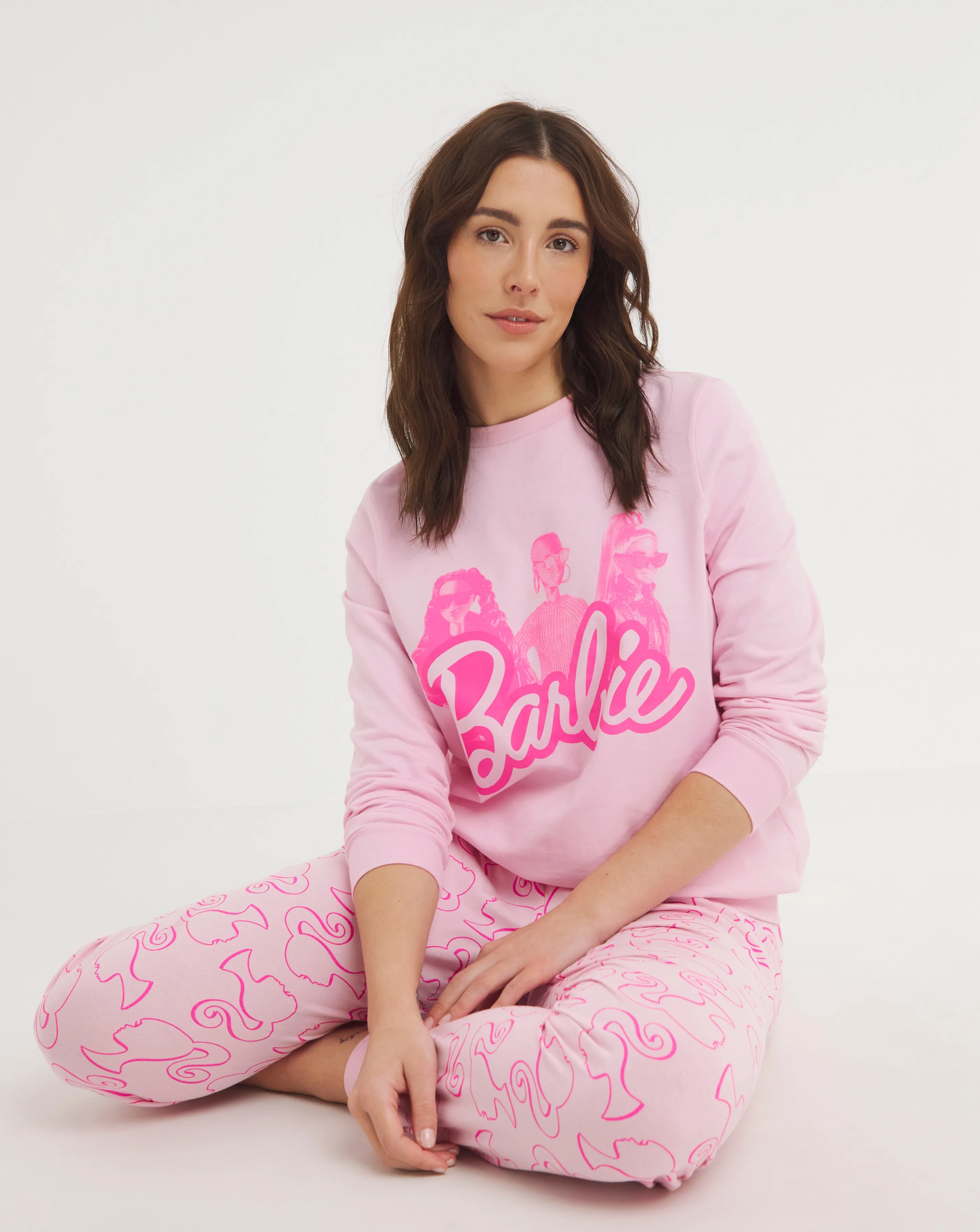 Barbie Lounge Set Leggings And Sweatshirt