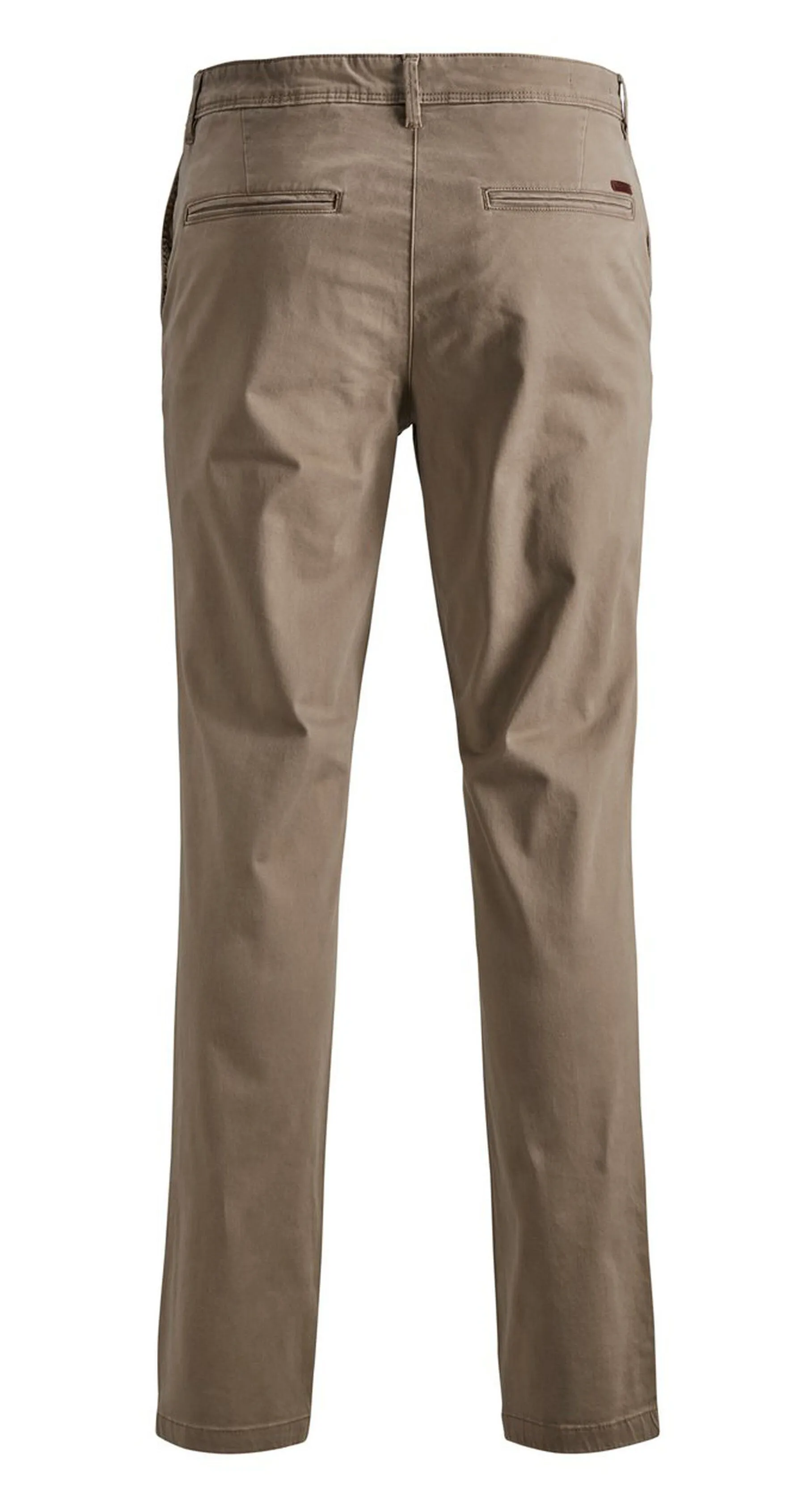 Beige Slim Fit Chinos by Jack & Jones