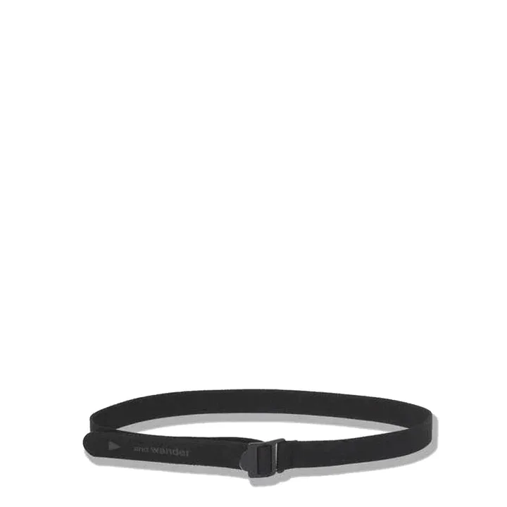 Black Stretch Tape Belt