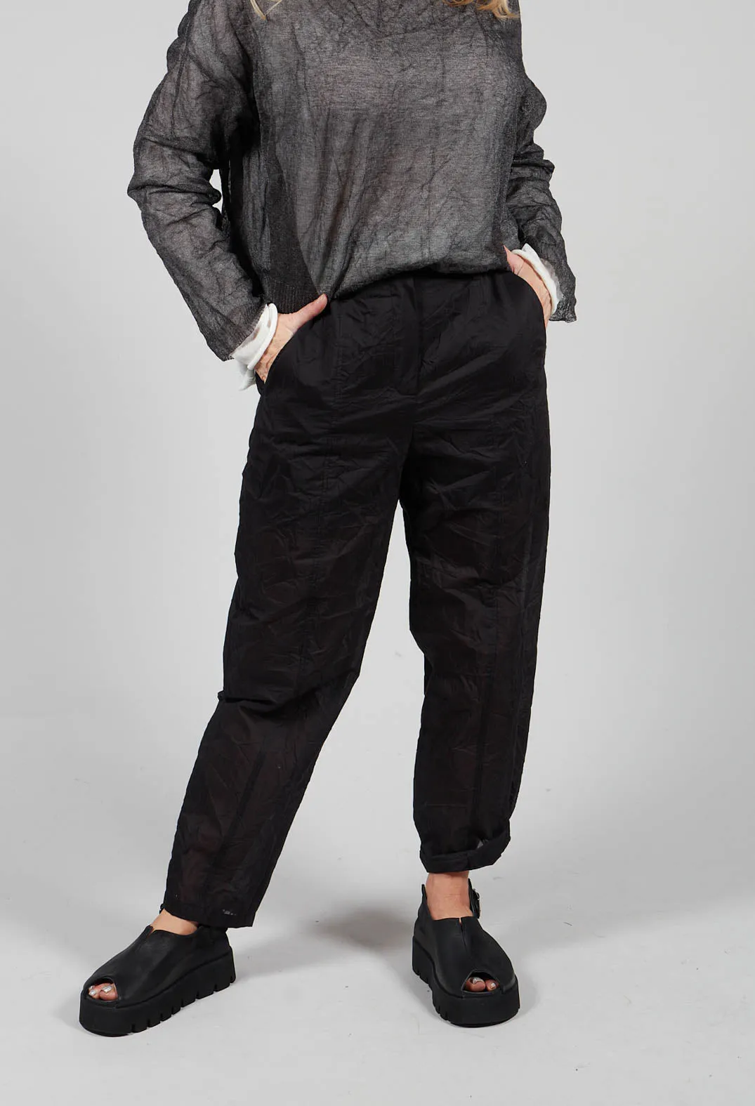 Black Deto Trousers