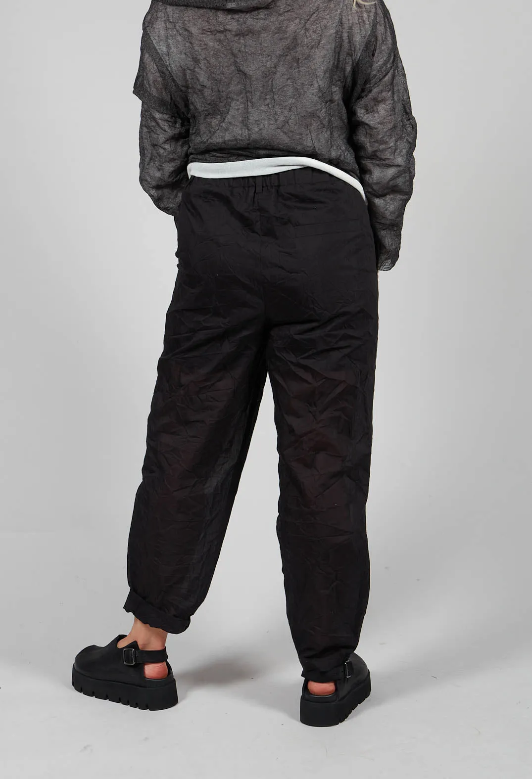 Black Deto Trousers