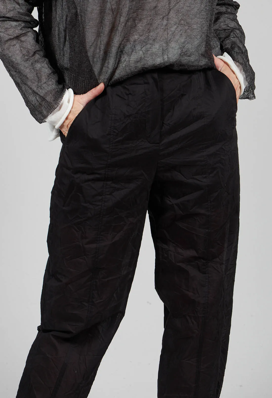 Black Deto Trousers