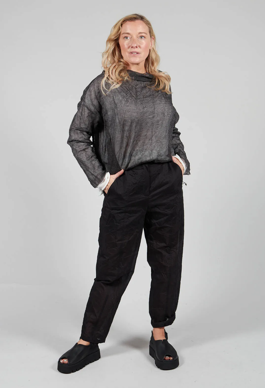 Black Deto Trousers