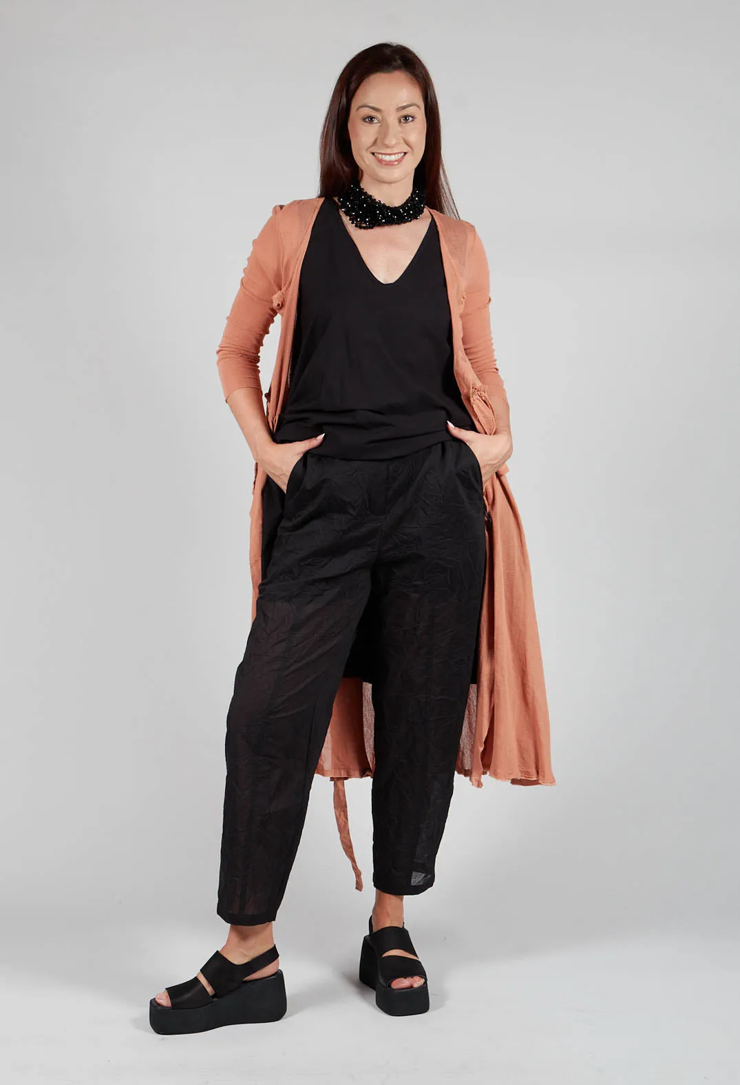 Black Deto Trousers