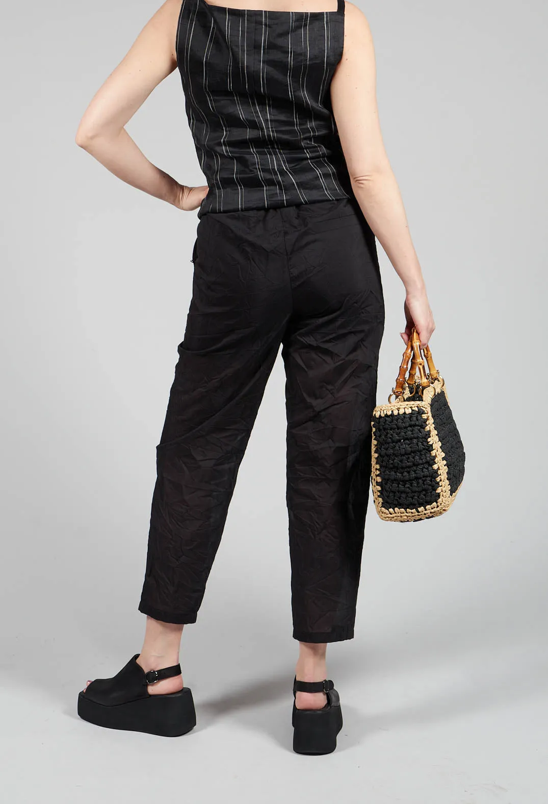 Black Deto Trousers