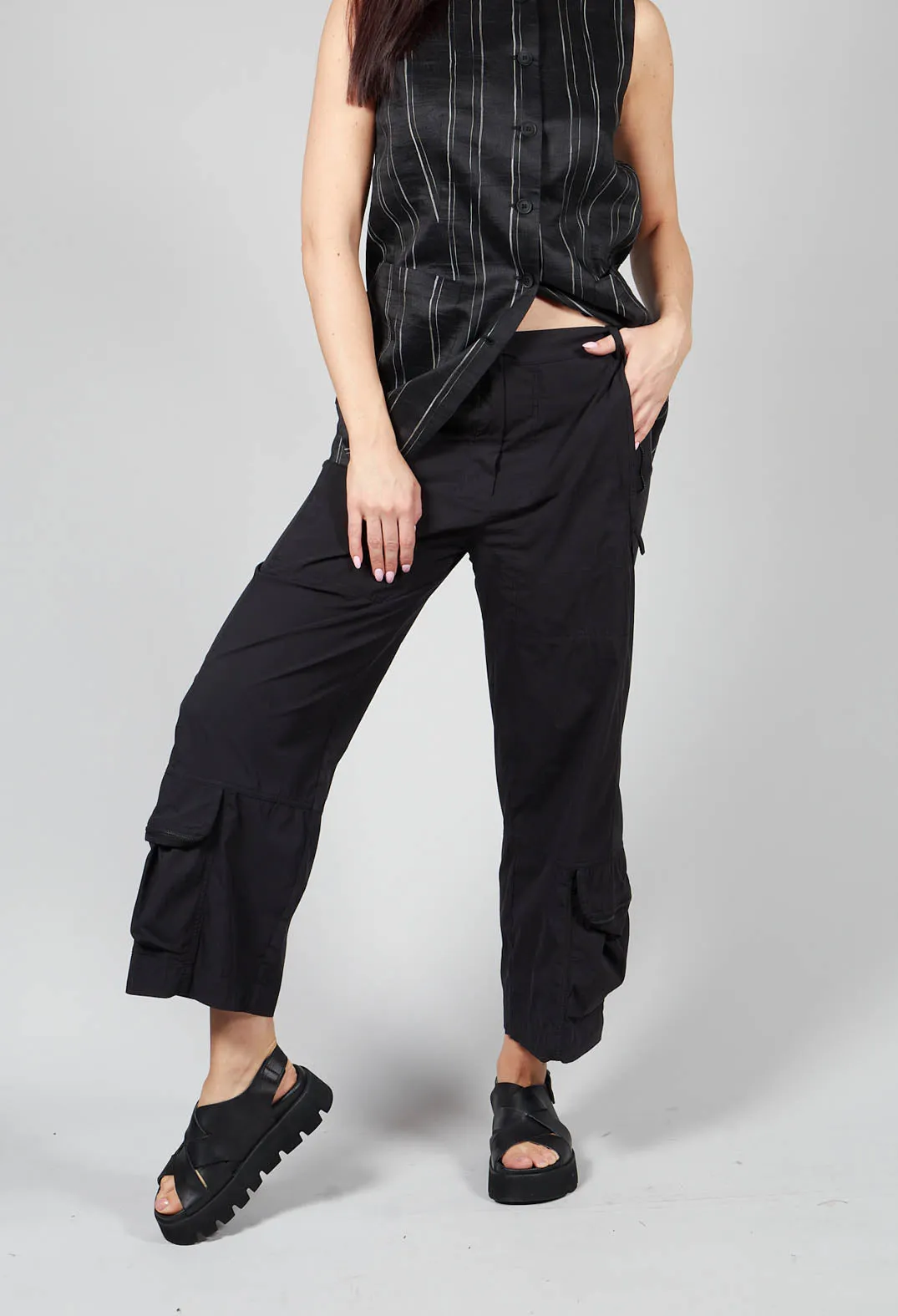 Black Hailo Trousers