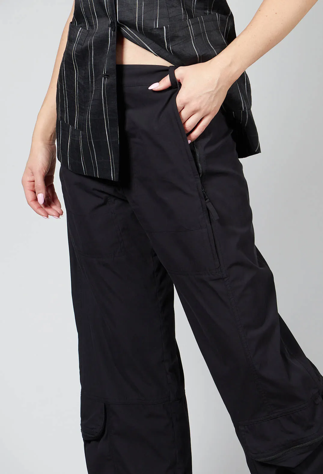 Black Hailo Trousers