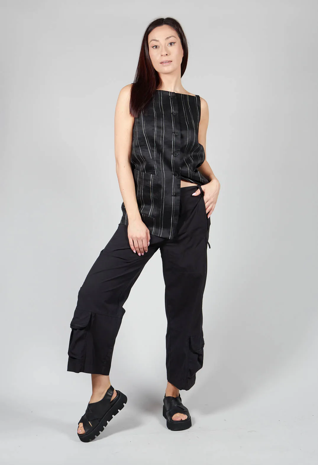 Black Hailo Trousers