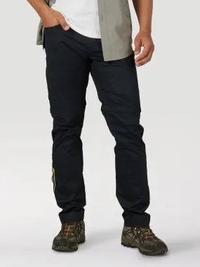 Black Packable Cargo Pants with Zip Off Feature - Wrangler ATG