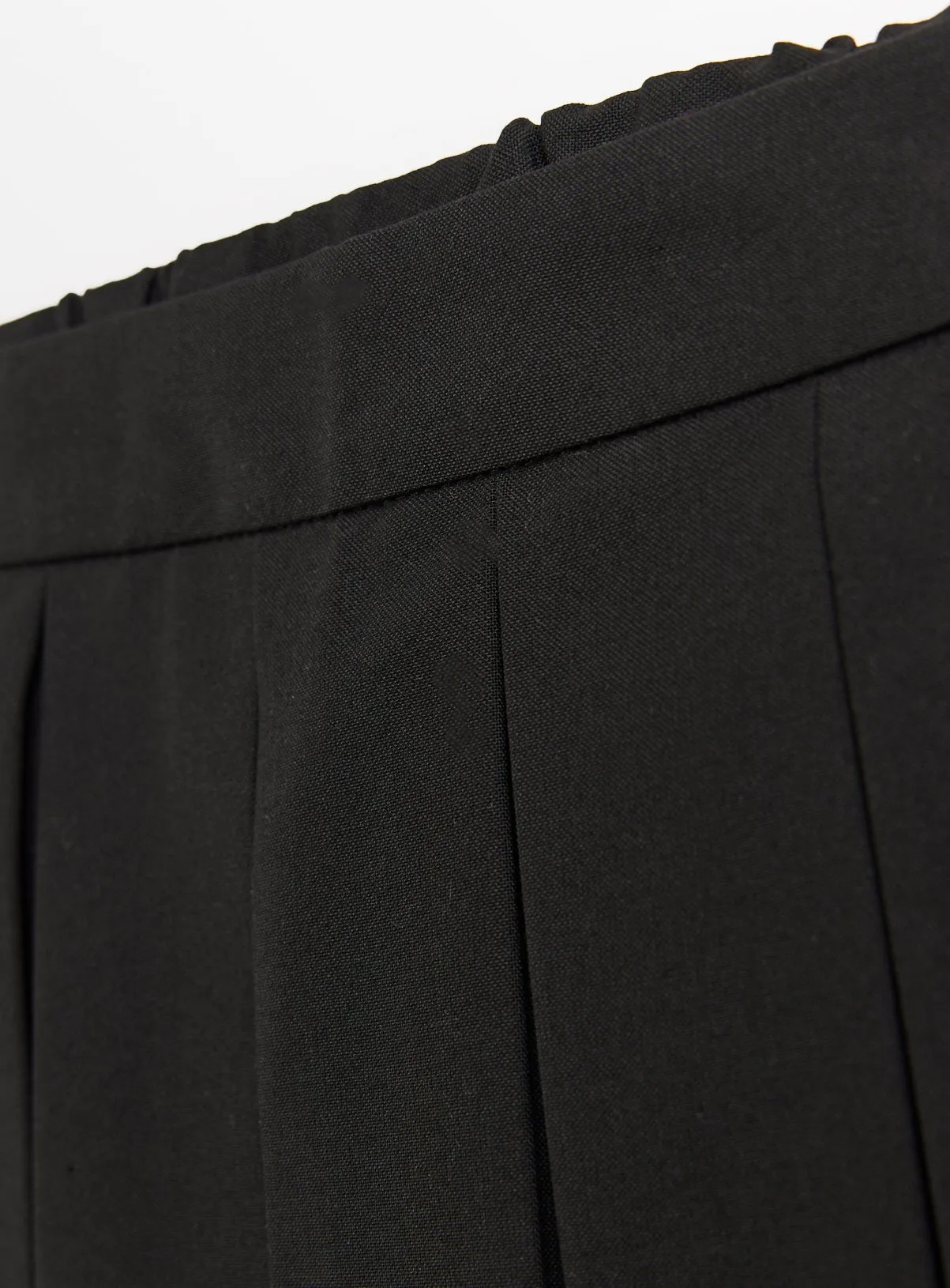 Black Permanent Pleat Skirts 4 Pack 12 Years Tu