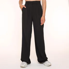 Black Wide-Leg Trousers