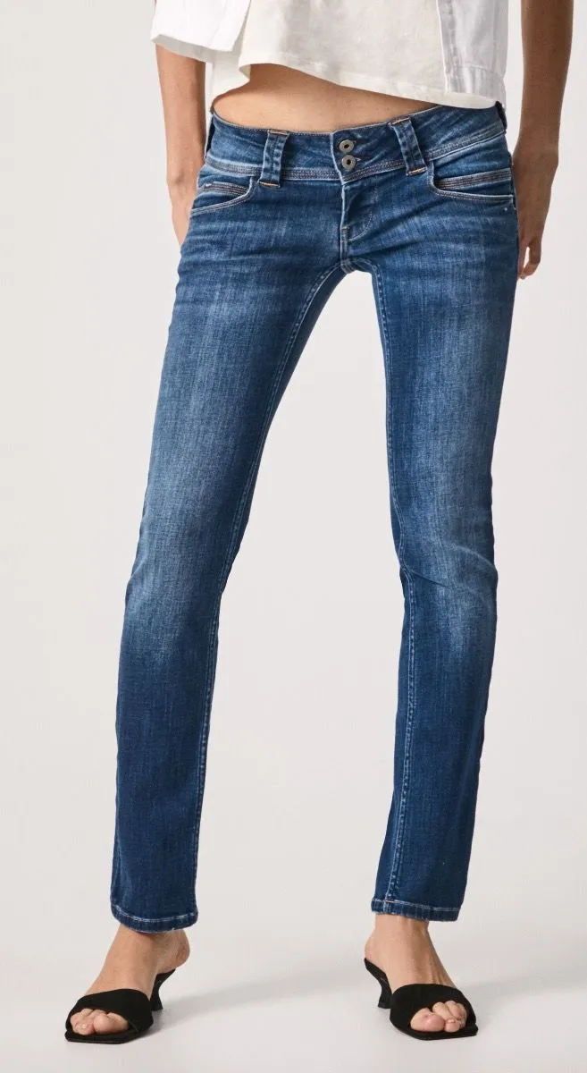 Blue Regular Fit Denim Jeans