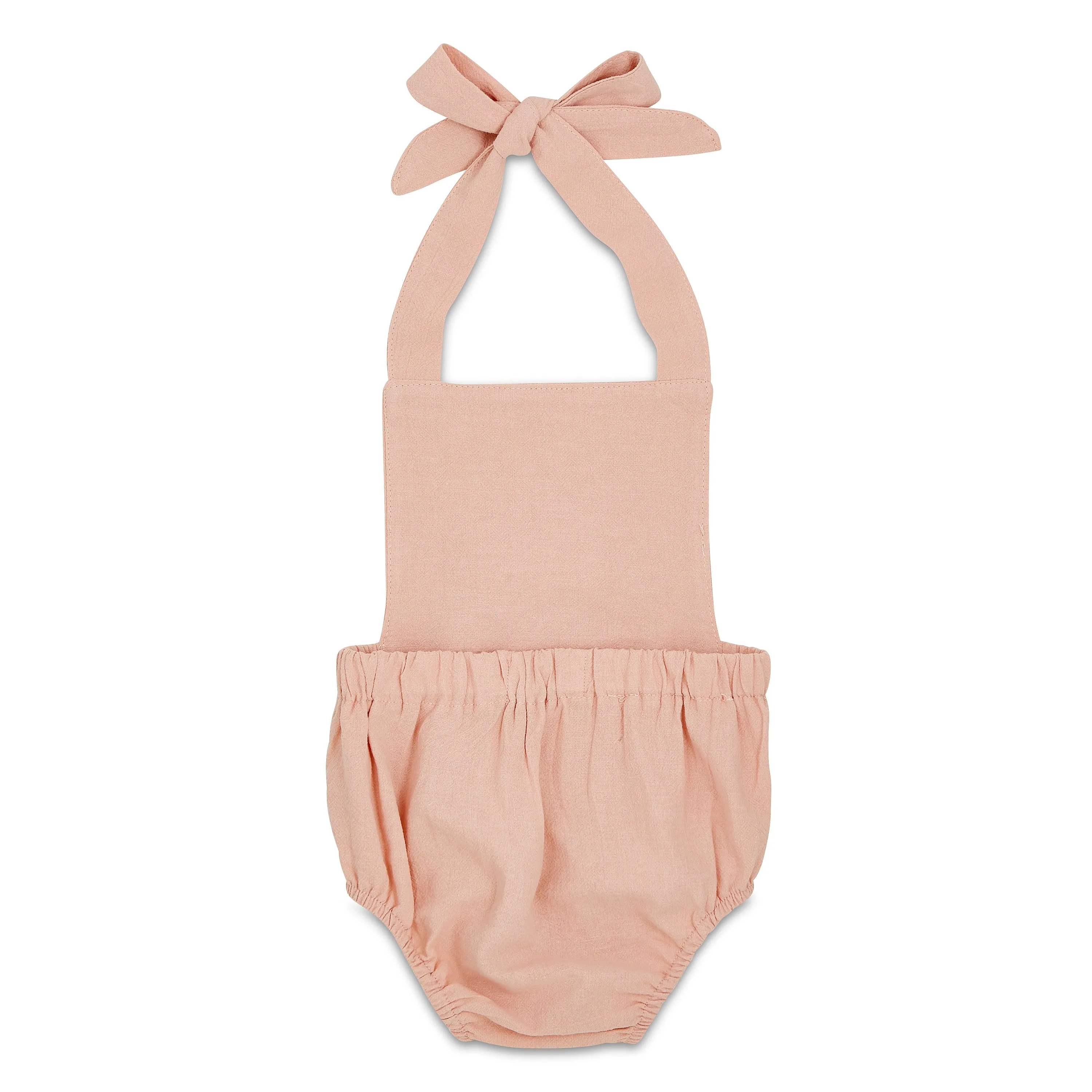 Halter Romper in Blush Color