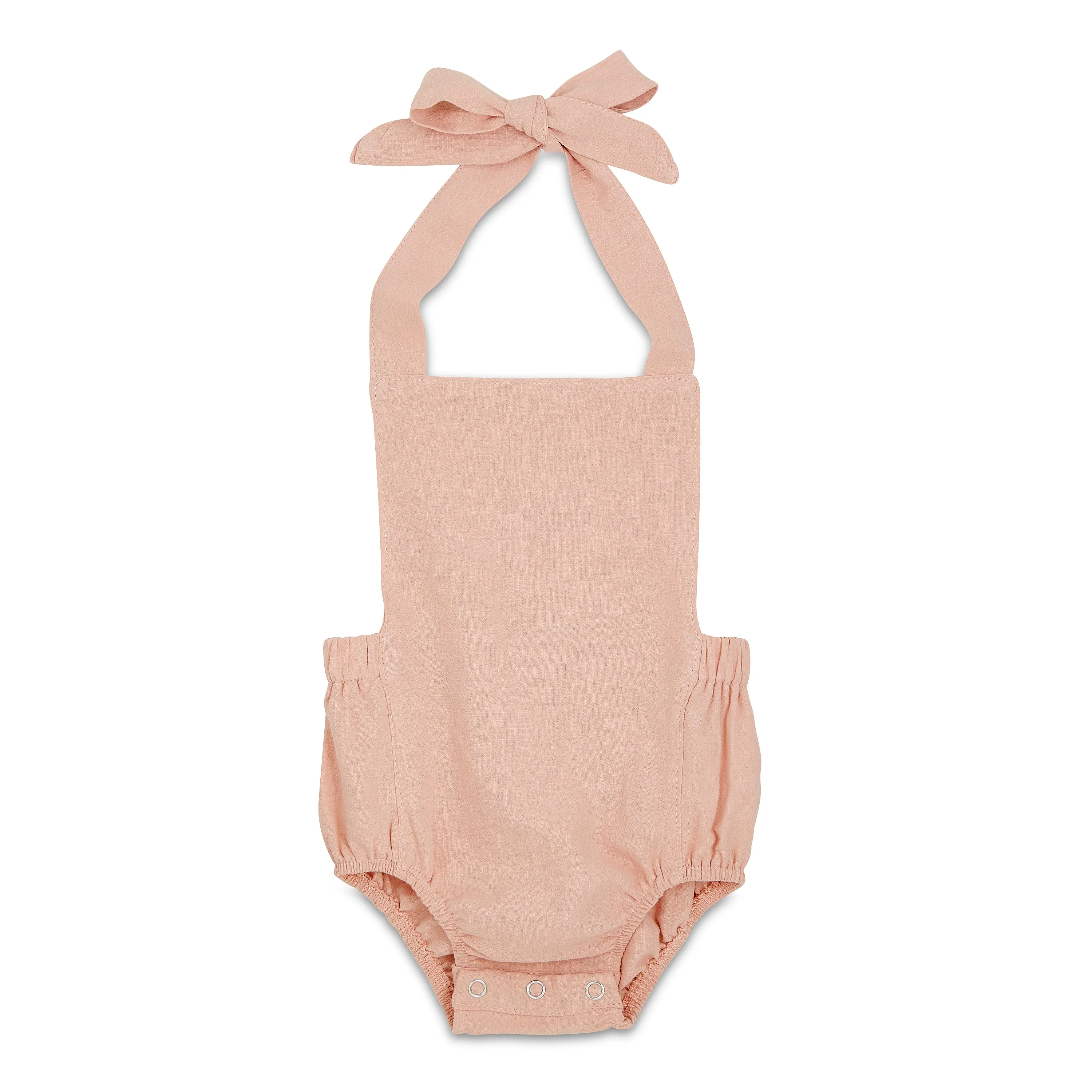 Halter Romper in Blush Color