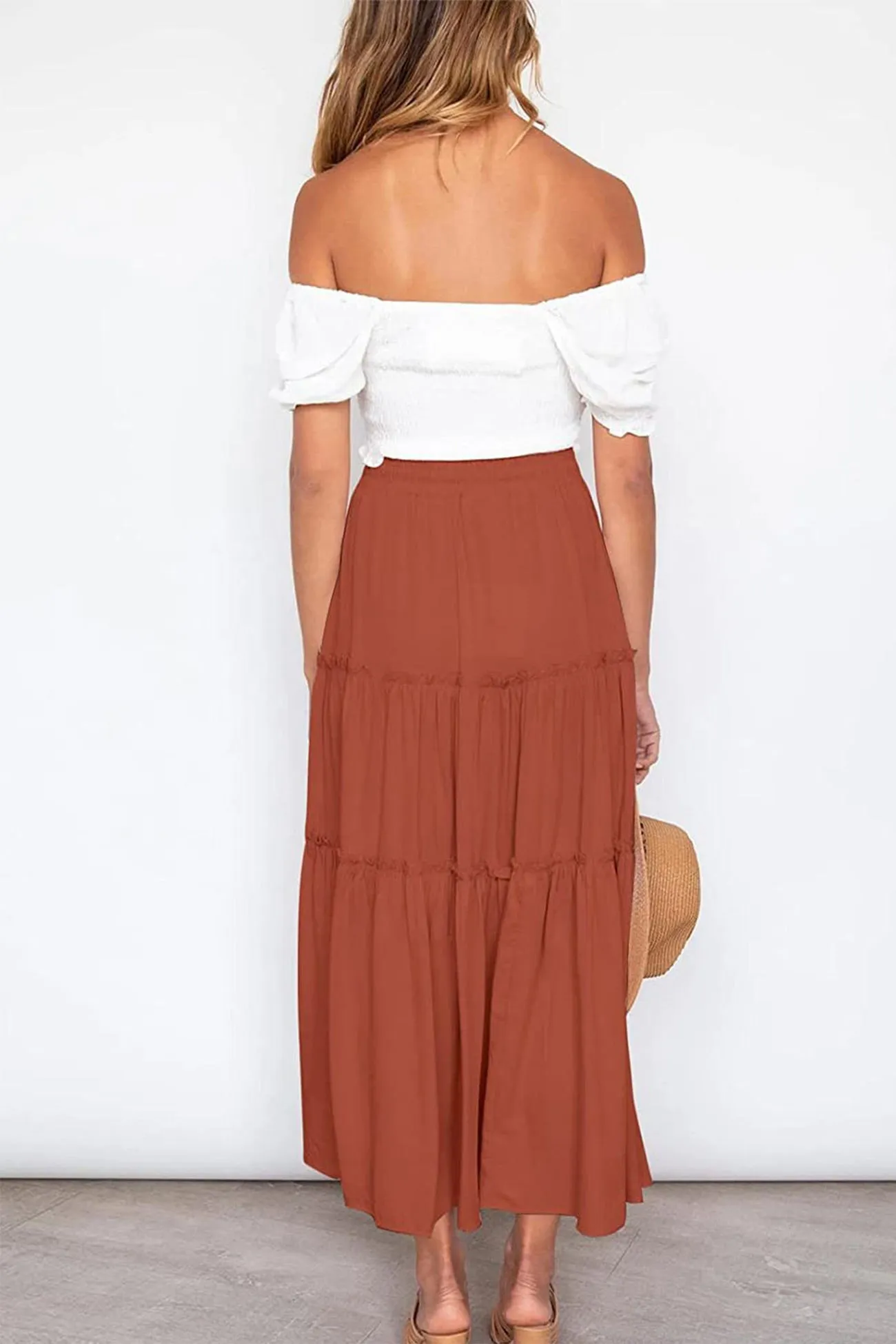 Bohemia High Waist Skirts