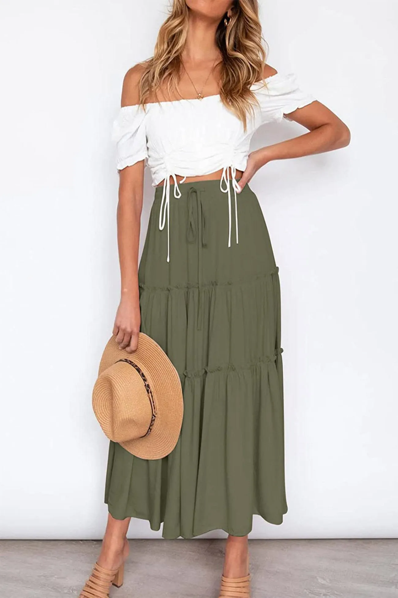 Bohemia High Waist Skirts