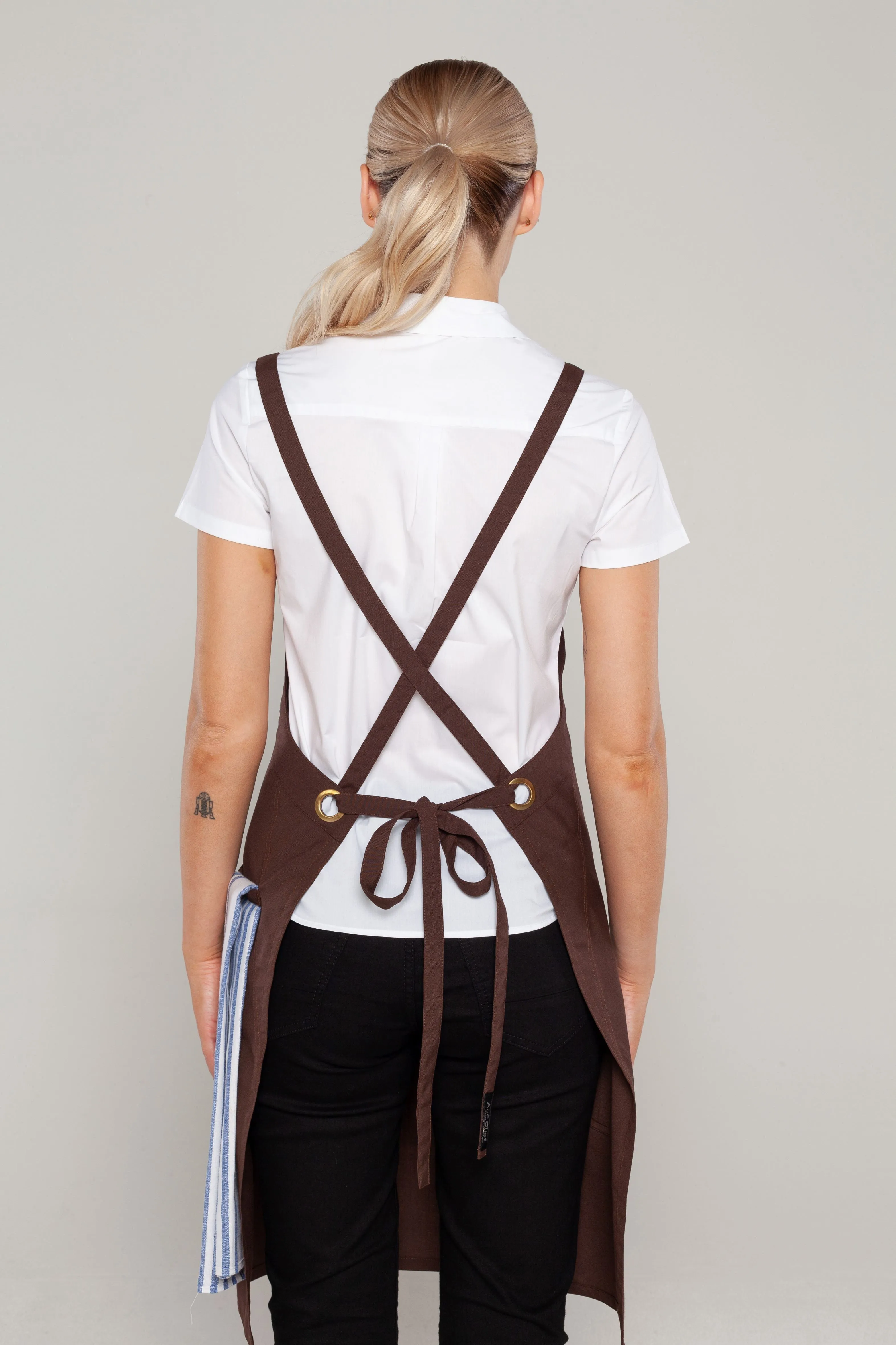 Bondi Apron Interchangeable Straps Brown