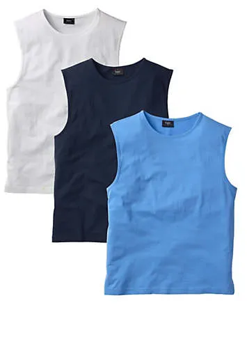 Bonprix 3-Pack Tank Tops Grattan