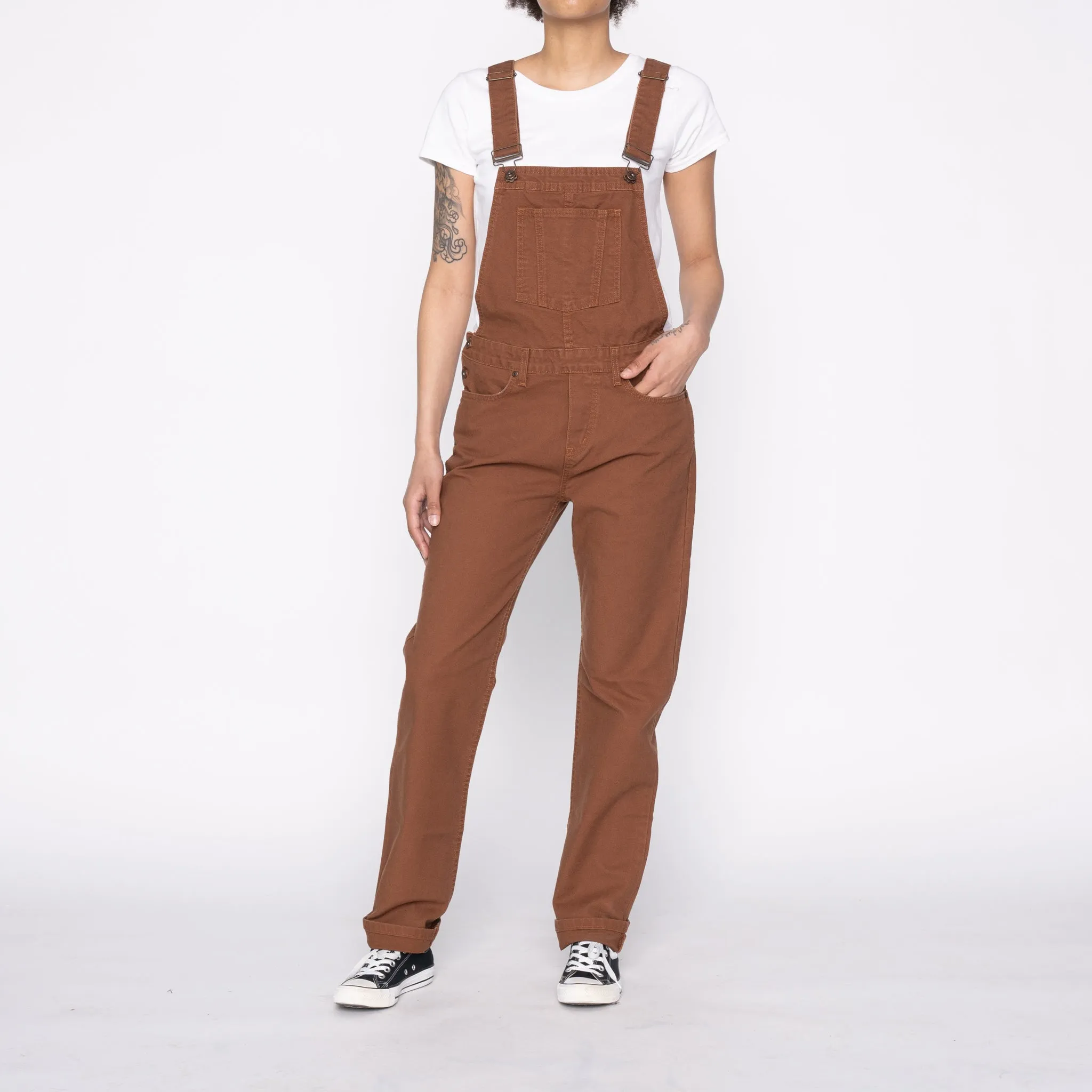 Brick Canvas Style Overalls