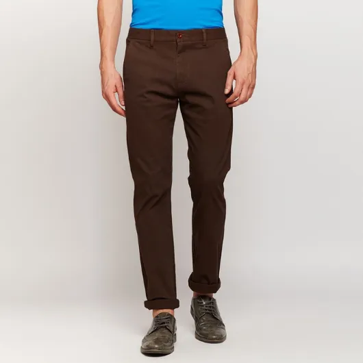 Brown Chinos in Mocha Color