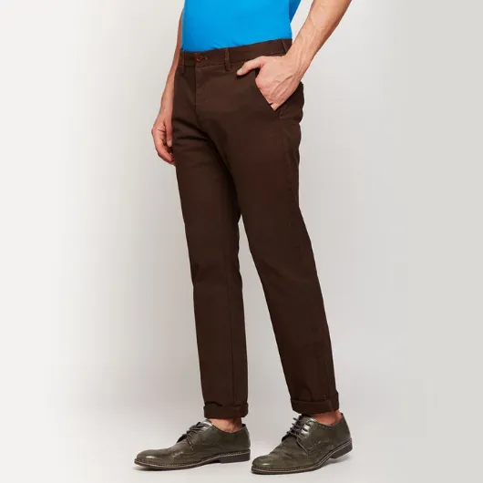 Brown Chinos in Mocha Color