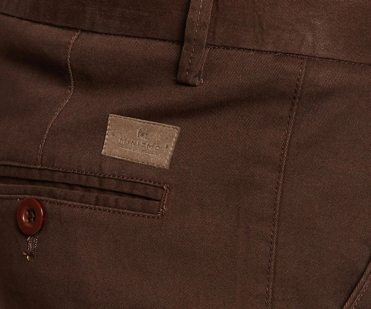 Brown Chinos in Mocha Color