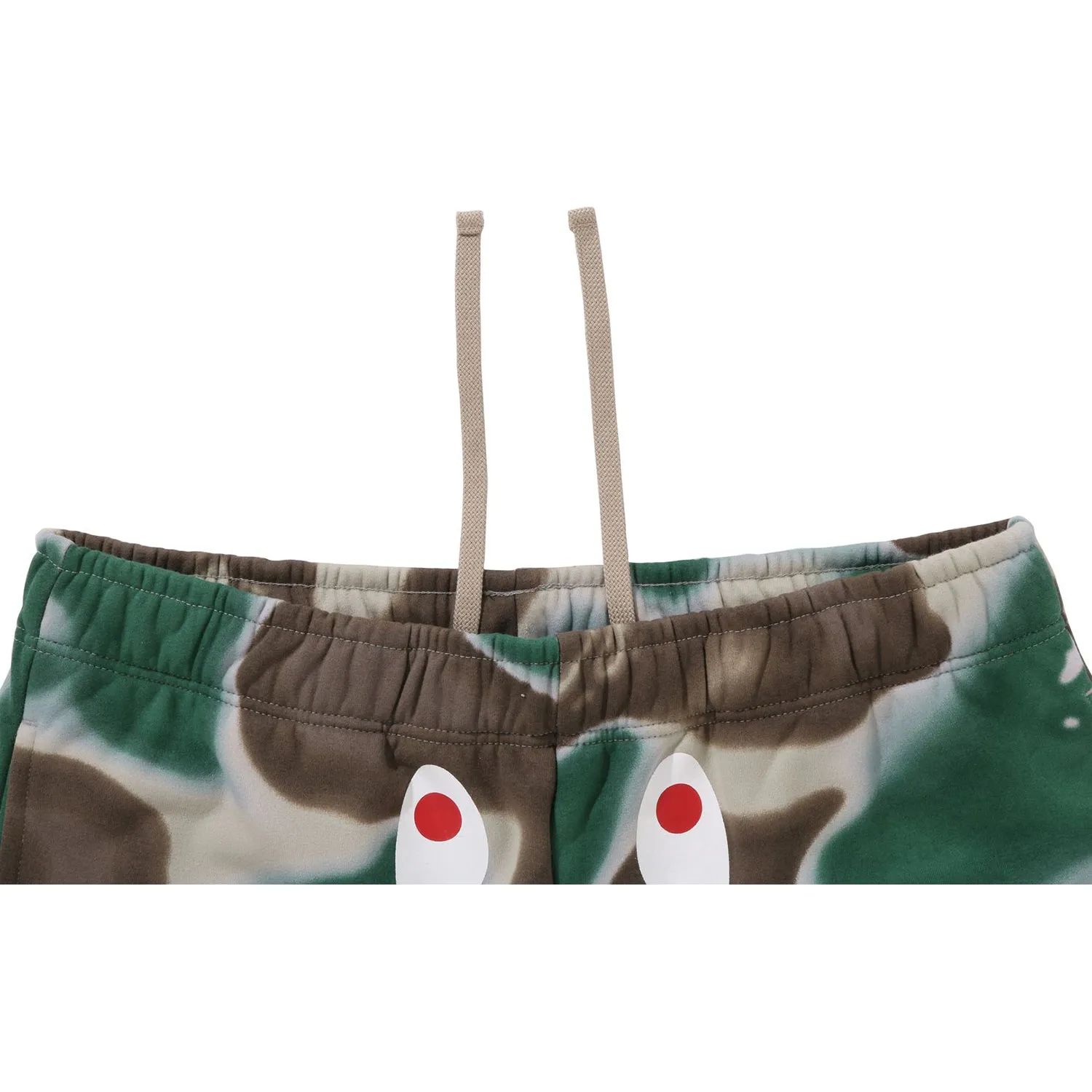 Men's Camouflage Shark Print Sweat Shorts