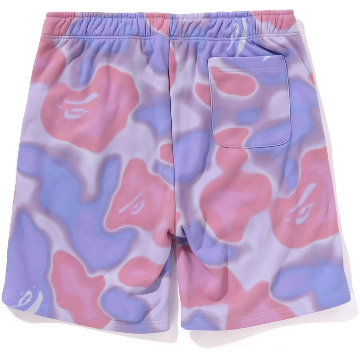 Men's Camouflage Shark Print Sweat Shorts