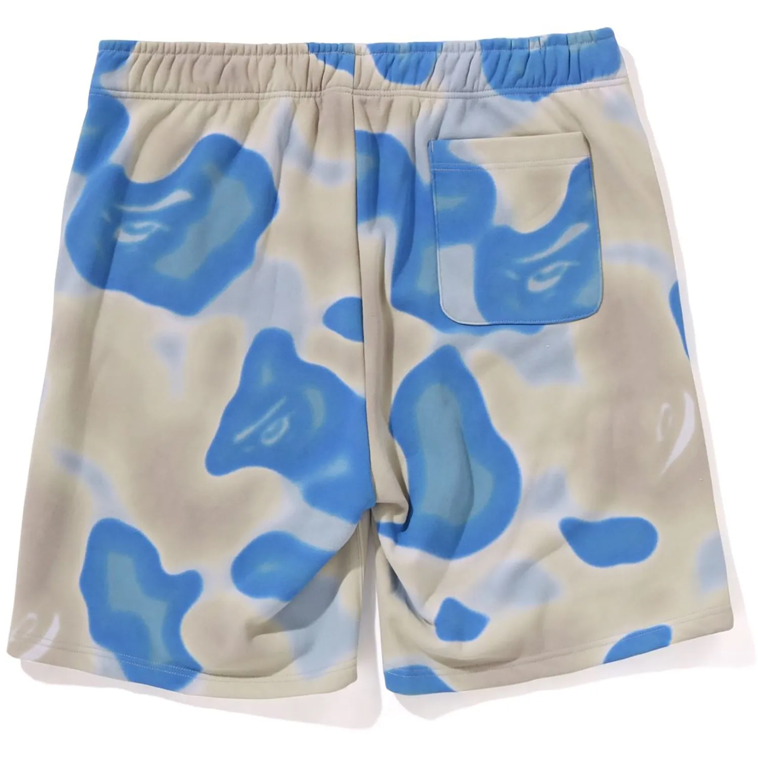 Men's Camouflage Shark Print Sweat Shorts