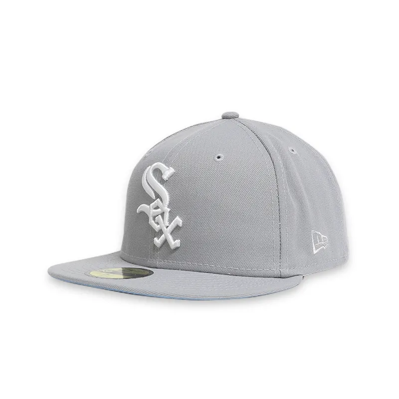 Chicago White Sox Men's Grey Fitted Hats