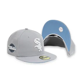 Chicago White Sox Men's Grey Fitted Hats