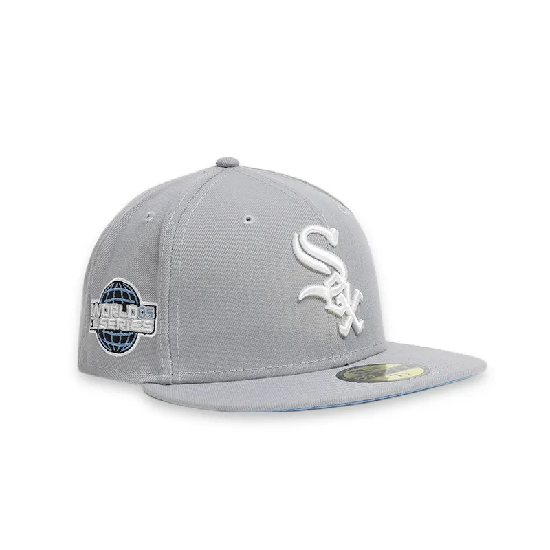 Chicago White Sox Men's Grey Fitted Hats