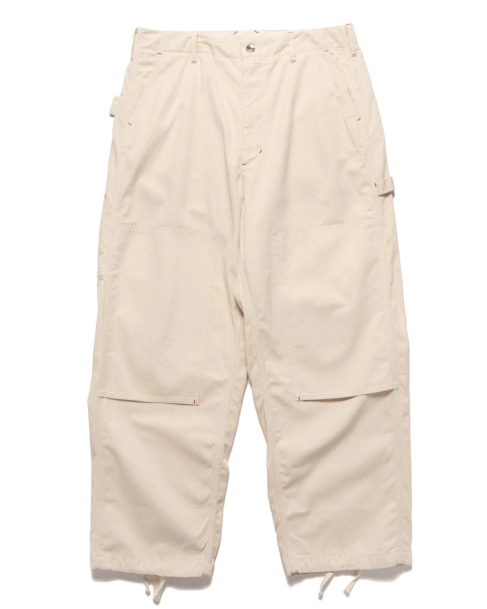 Pants in Natural Chino Twill