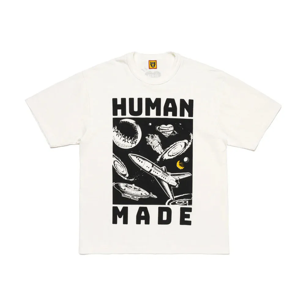 Collaboration Logo HUMAN MADE Street Style Unisex T-Shirts