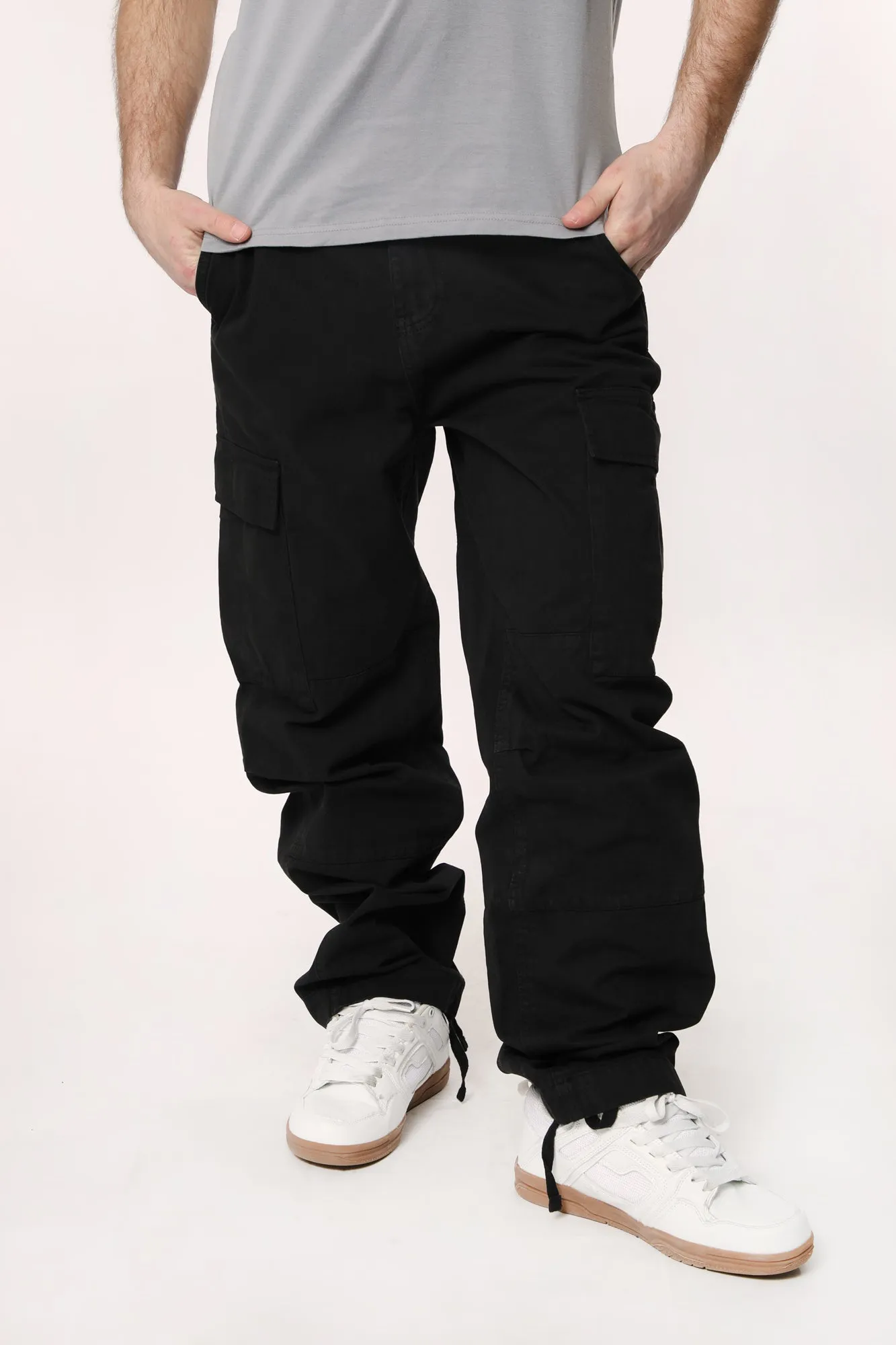 MENS AMNESIA COTTON CARGO PANTS