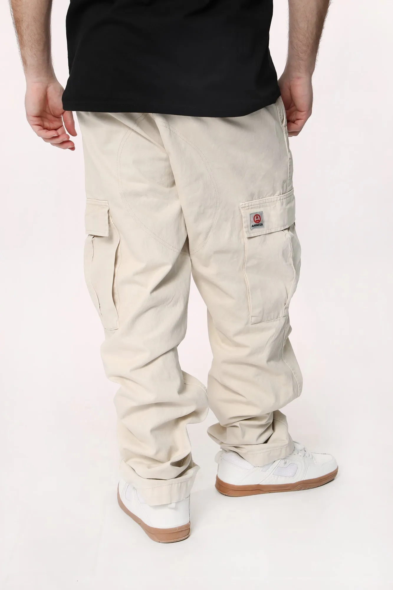 MENS AMNESIA COTTON CARGO PANTS