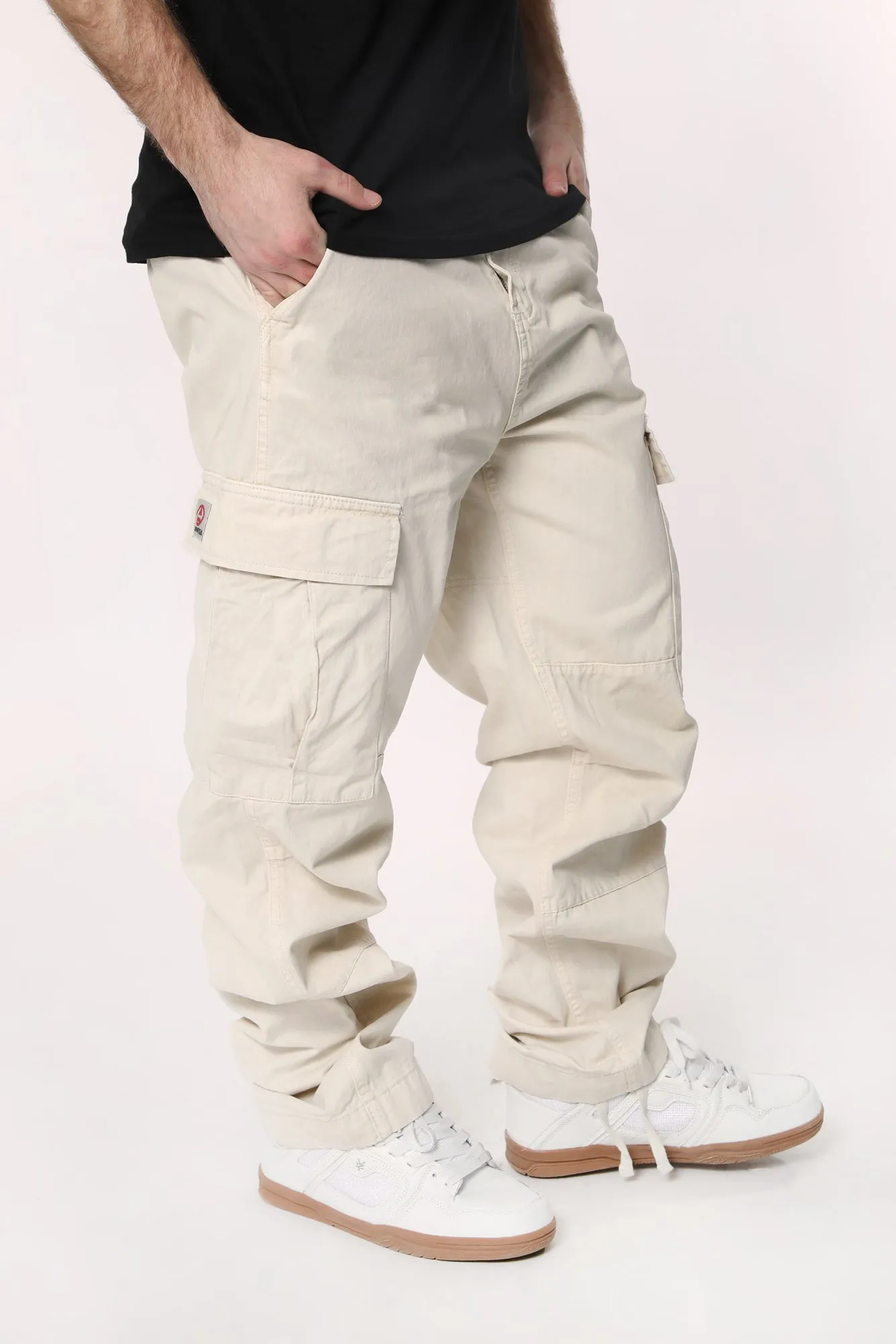 MENS AMNESIA COTTON CARGO PANTS