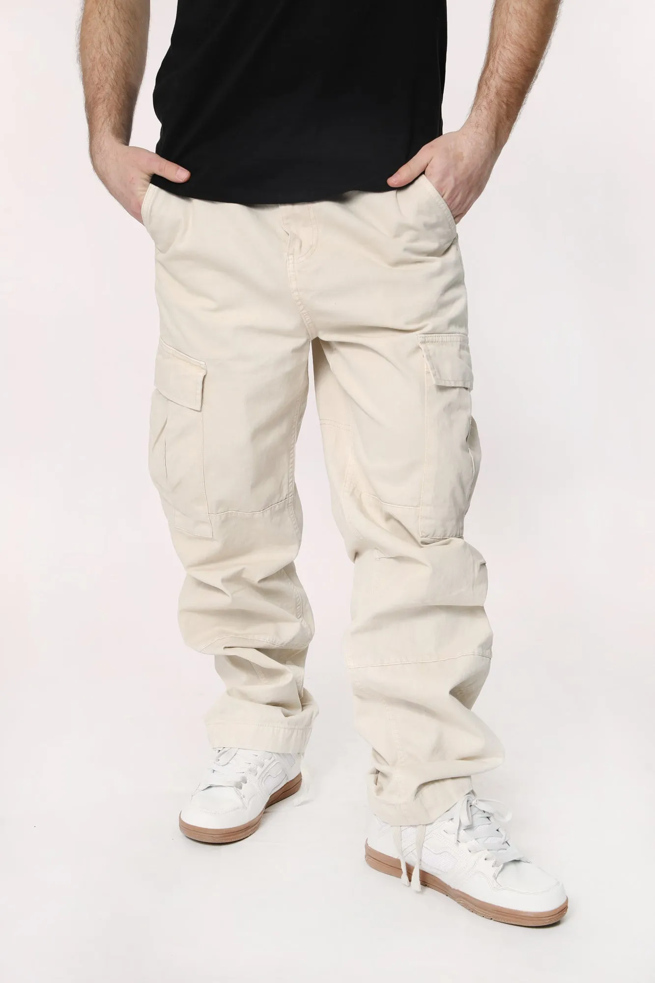 MENS AMNESIA COTTON CARGO PANTS