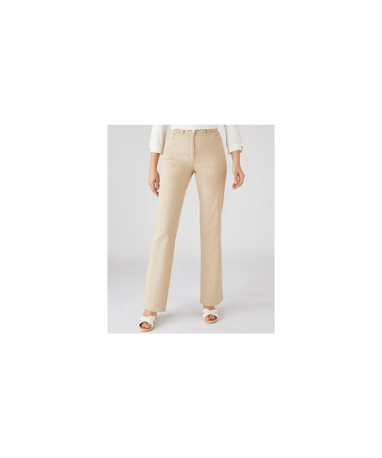 Cotton Stretch Pants