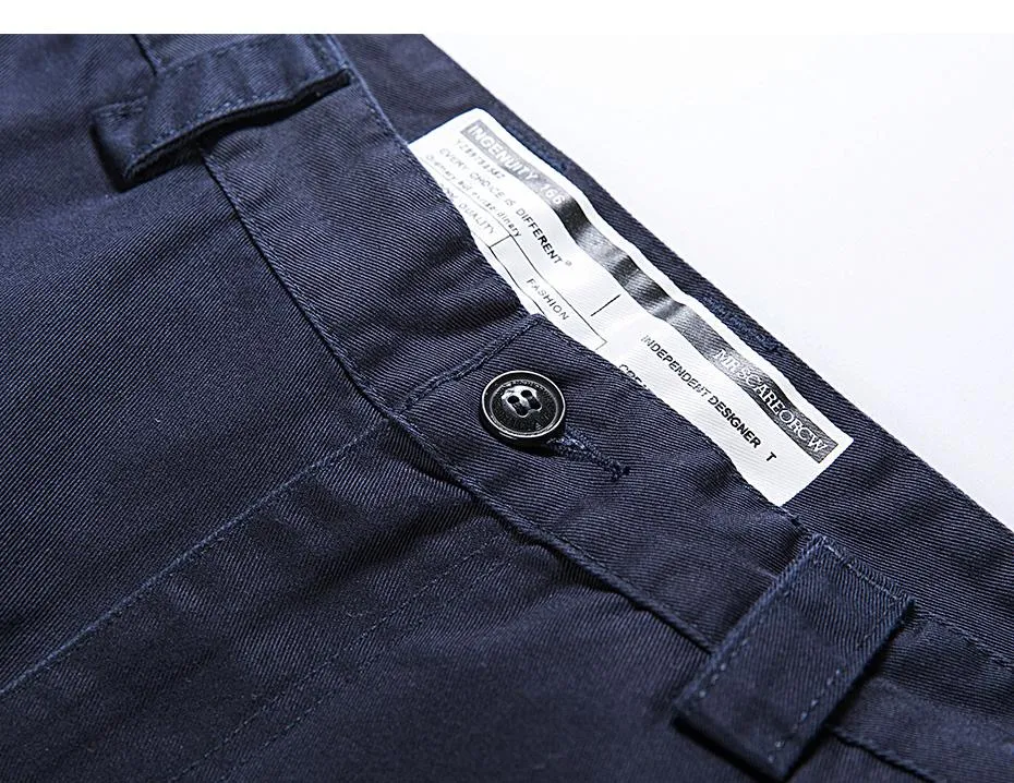 Cotton Twill Tapered Chinos