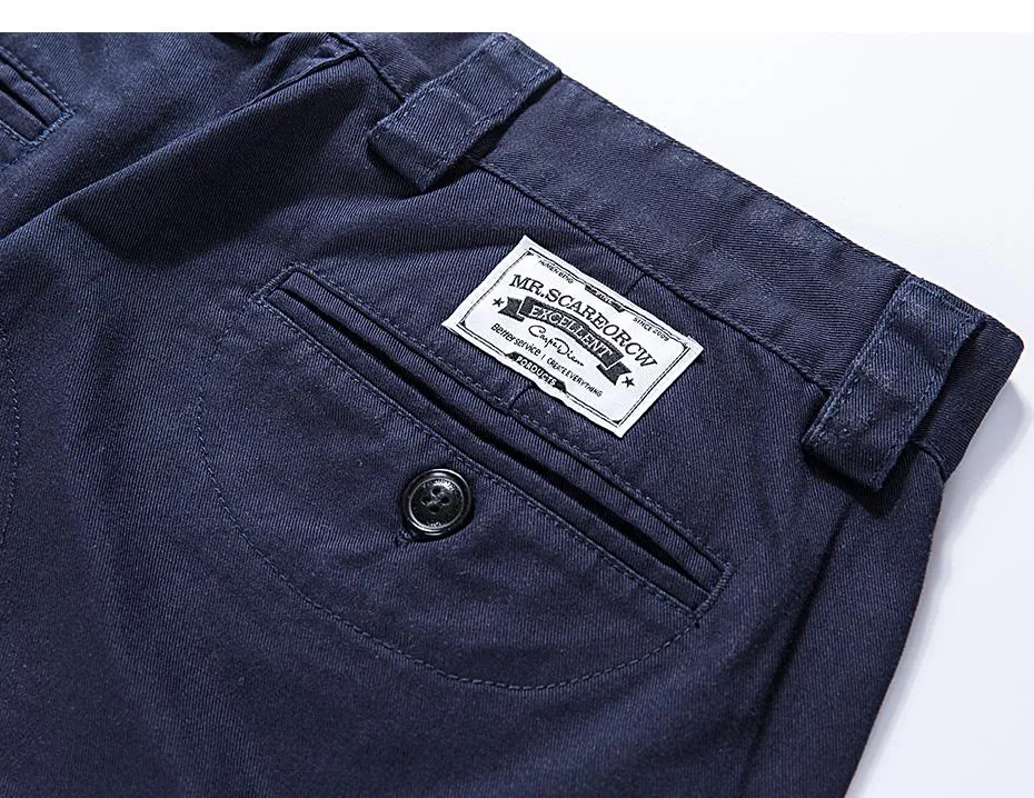 Cotton Twill Tapered Chinos