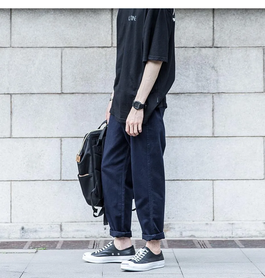 Cotton Twill Tapered Chinos