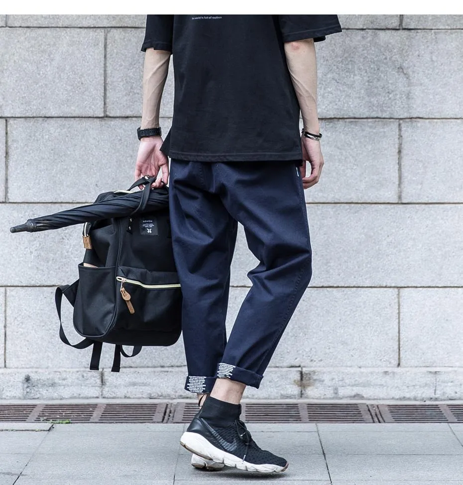 Cotton Twill Tapered Chinos